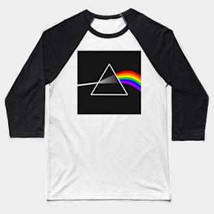 Rainbow triangle reflection or refraction. Baseball T-Shirt